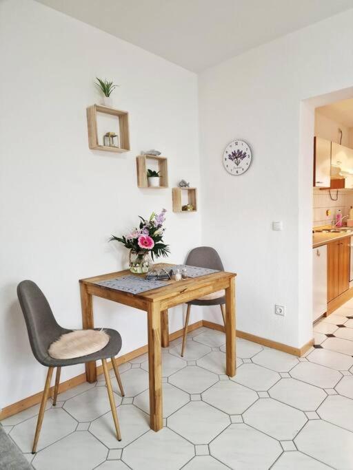 Ferienhaus Kranichnest Barth Esterno foto