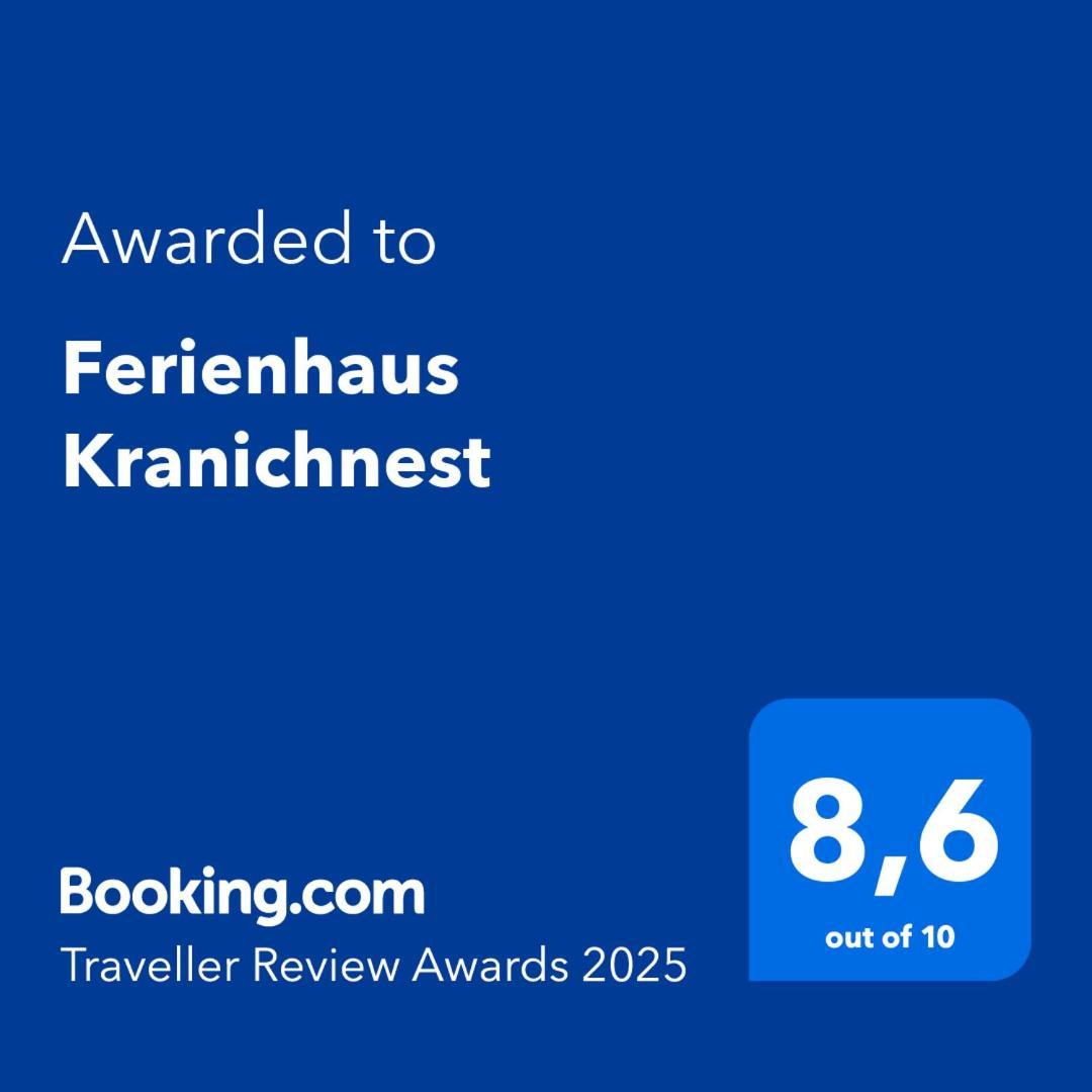 Ferienhaus Kranichnest Barth Esterno foto